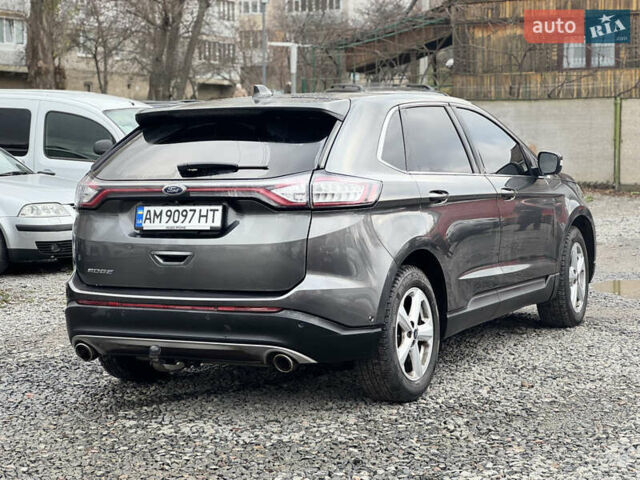 Сірий Форд Едж, об'ємом двигуна 2 л та пробігом 240 тис. км за 21000 $, фото 6 на Automoto.ua