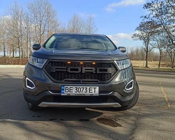 Серый Форд Эдж, объемом двигателя 2 л и пробегом 140 тыс. км за 19500 $, фото 20 на Automoto.ua