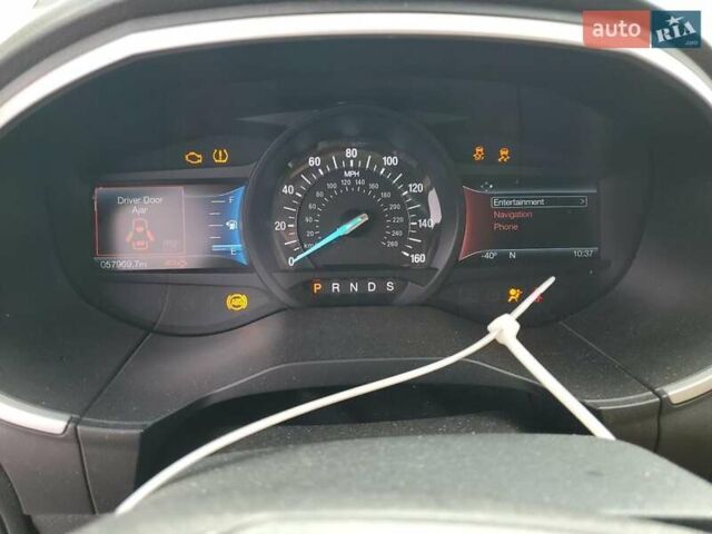 Серый Форд Эдж, объемом двигателя 2 л и пробегом 93 тыс. км за 2900 $, фото 8 на Automoto.ua