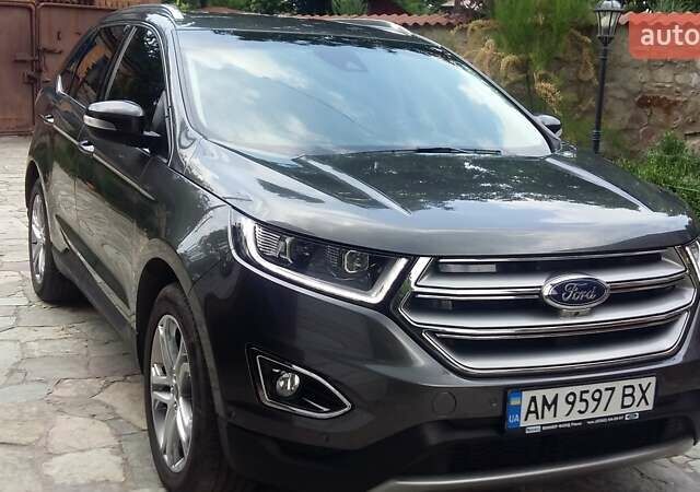 Форд Эдж 2016 в Олевске на Automoto.ua Серый Форд Эдж, объемом двигателя 2 л и пробегом 65 тыс. км за 26000 $, фото 3 на Automoto.ua