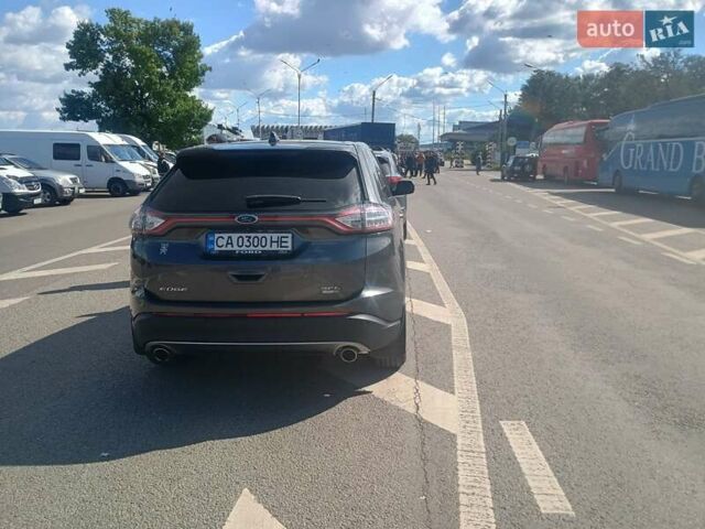 Серый Форд Эдж, объемом двигателя 2 л и пробегом 271 тыс. км за 16400 $, фото 9 на Automoto.ua