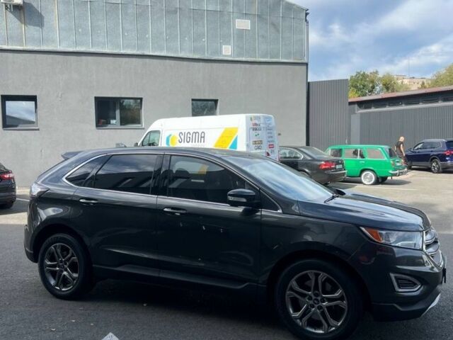 Серый Форд Эдж, объемом двигателя 3.5 л и пробегом 195 тыс. км за 14600 $, фото 6 на Automoto.ua