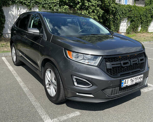 Серый Форд Эдж, объемом двигателя 2 л и пробегом 160 тыс. км за 19400 $, фото 6 на Automoto.ua