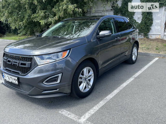 Серый Форд Эдж, объемом двигателя 2 л и пробегом 160 тыс. км за 19400 $, фото 5 на Automoto.ua