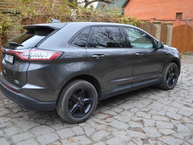 Серый Форд Эдж, объемом двигателя 2 л и пробегом 88 тыс. км за 19900 $, фото 8 на Automoto.ua