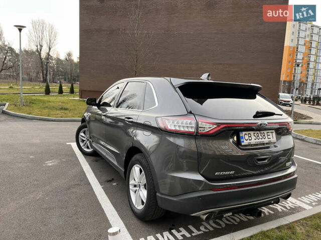 Серый Форд Эдж, объемом двигателя 2 л и пробегом 167 тыс. км за 15300 $, фото 11 на Automoto.ua