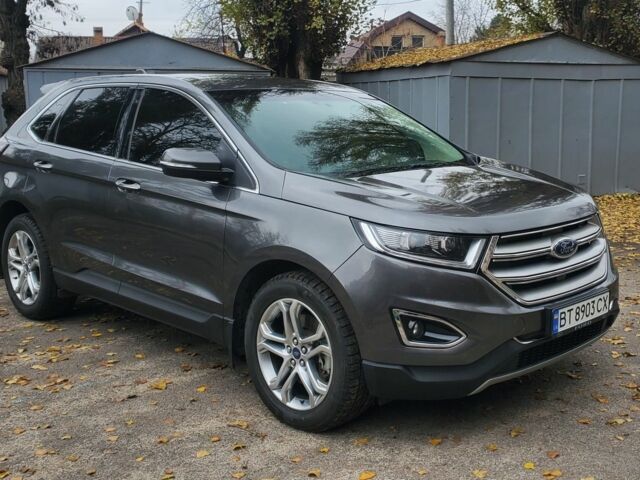 Серый Форд Эдж, объемом двигателя 2 л и пробегом 139 тыс. км за 19000 $, фото 2 на Automoto.ua