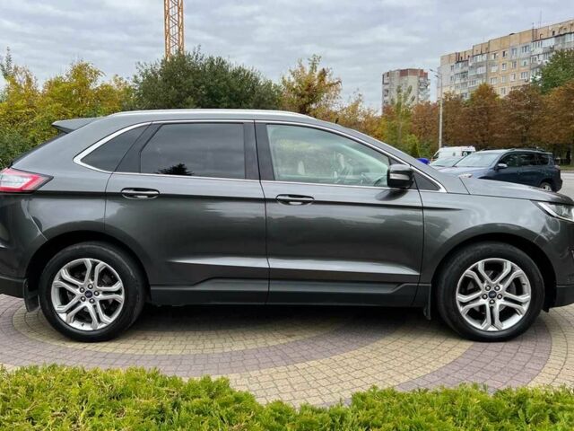 Серый Форд Эдж, объемом двигателя 2 л и пробегом 212 тыс. км за 16999 $, фото 7 на Automoto.ua