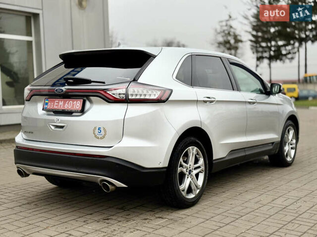 Серый Форд Эдж, объемом двигателя 2 л и пробегом 204 тыс. км за 19500 $, фото 12 на Automoto.ua