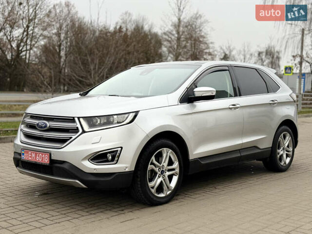 Серый Форд Эдж, объемом двигателя 2 л и пробегом 204 тыс. км за 19500 $, фото 6 на Automoto.ua