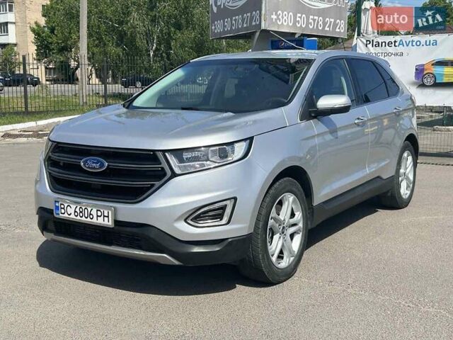 Серый Форд Эдж, объемом двигателя 2 л и пробегом 180 тыс. км за 17500 $, фото 1 на Automoto.ua