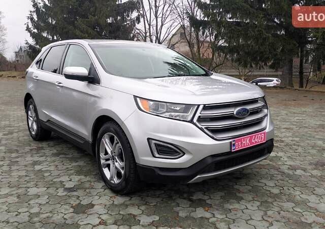 Серый Форд Эдж, объемом двигателя 2 л и пробегом 227 тыс. км за 12999 $, фото 2 на Automoto.ua