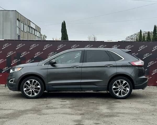 Сірий Форд Едж, об'ємом двигуна 2 л та пробігом 148 тис. км за 15500 $, фото 4 на Automoto.ua