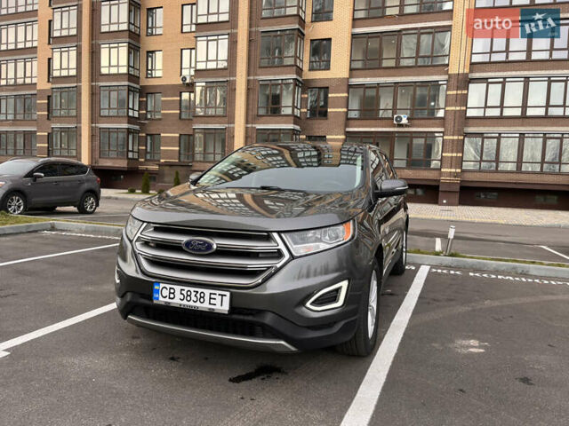 Серый Форд Эдж, объемом двигателя 2 л и пробегом 167 тыс. км за 15300 $, фото 17 на Automoto.ua