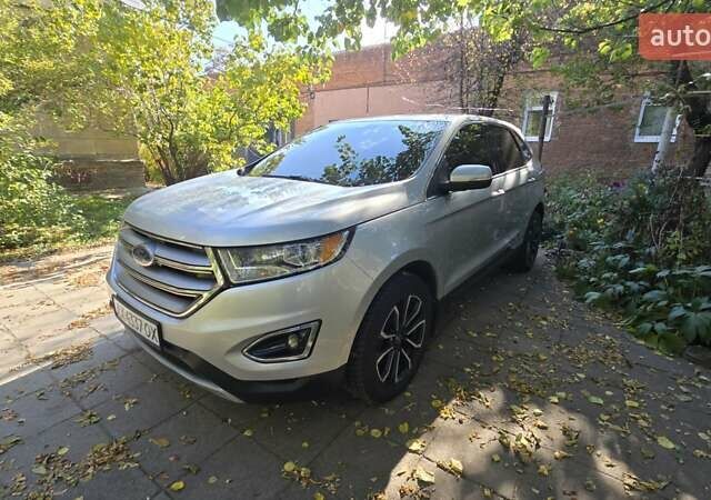 Серый Форд Эдж, объемом двигателя 3.5 л и пробегом 132 тыс. км за 12900 $, фото 9 на Automoto.ua