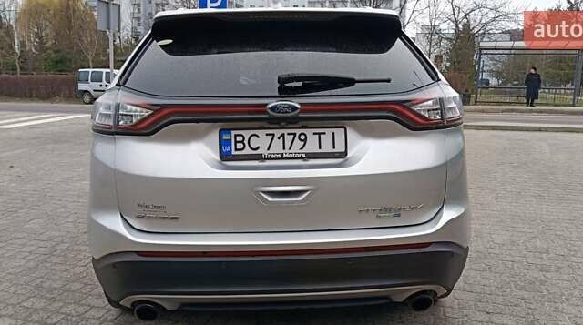 Серый Форд Эдж, объемом двигателя 2 л и пробегом 186 тыс. км за 13700 $, фото 8 на Automoto.ua