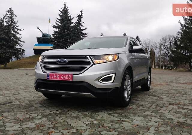 Серый Форд Эдж, объемом двигателя 2 л и пробегом 227 тыс. км за 12999 $, фото 80 на Automoto.ua