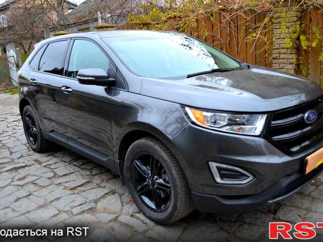 Серый Форд Эдж, объемом двигателя 2 л и пробегом 88 тыс. км за 18500 $, фото 5 на Automoto.ua