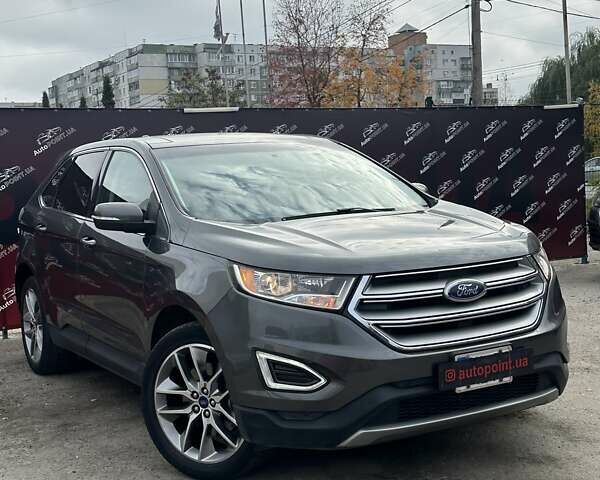 Сірий Форд Едж, об'ємом двигуна 2 л та пробігом 148 тис. км за 15500 $, фото 2 на Automoto.ua