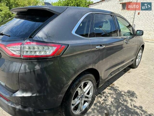 Серый Форд Эдж, объемом двигателя 2 л и пробегом 160 тыс. км за 15500 $, фото 2 на Automoto.ua