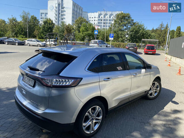Серый Форд Эдж, объемом двигателя 2 л и пробегом 199 тыс. км за 15700 $, фото 3 на Automoto.ua