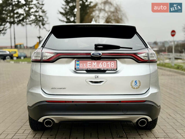 Серый Форд Эдж, объемом двигателя 2 л и пробегом 204 тыс. км за 19500 $, фото 9 на Automoto.ua