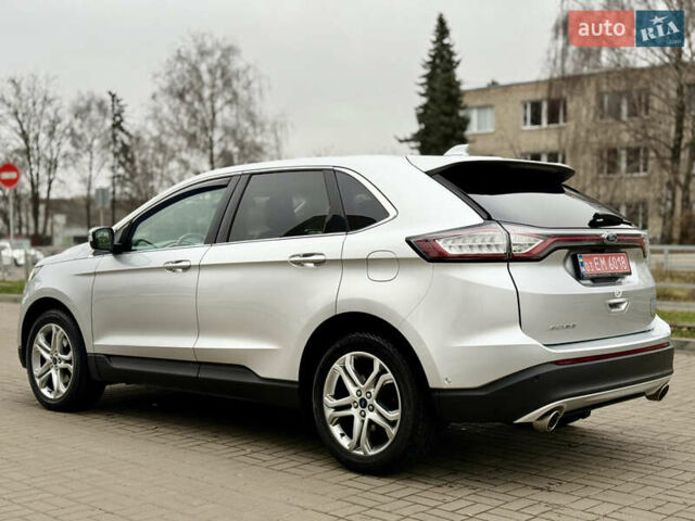 Серый Форд Эдж, объемом двигателя 2 л и пробегом 204 тыс. км за 19500 $, фото 7 на Automoto.ua