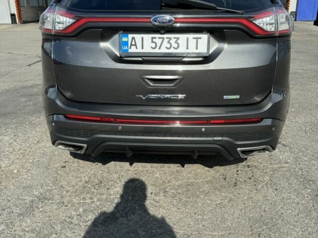 Серый Форд Эдж, объемом двигателя 2 л и пробегом 89 тыс. км за 15300 $, фото 8 на Automoto.ua