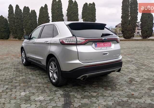 Серый Форд Эдж, объемом двигателя 2 л и пробегом 227 тыс. км за 12999 $, фото 8 на Automoto.ua