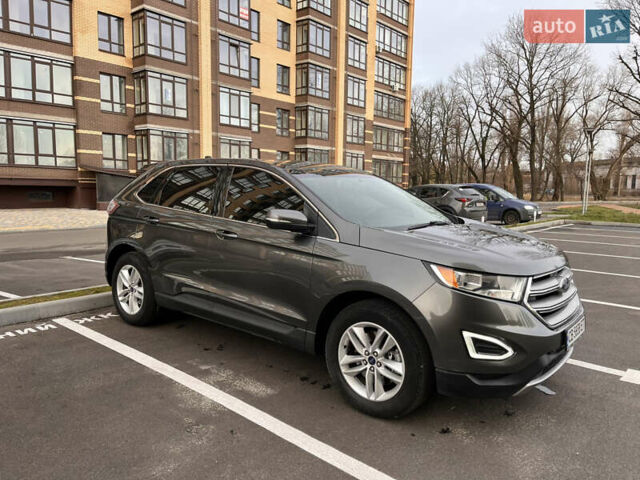 Серый Форд Эдж, объемом двигателя 2 л и пробегом 167 тыс. км за 15300 $, фото 5 на Automoto.ua