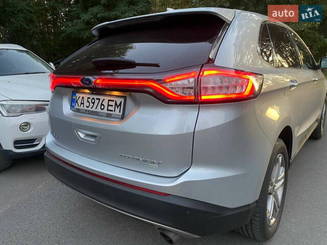 Форд Эдж 2017 в Киеве на Automoto.ua Серый Форд Эдж, объемом двигателя 2 л и пробегом 161 тыс. км за 18000 $, фото 1 на Automoto.ua