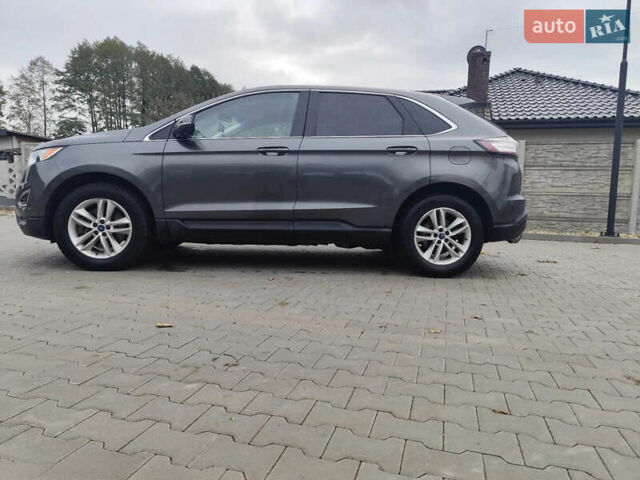 Серый Форд Эдж, объемом двигателя 2 л и пробегом 110 тыс. км за 19000 $, фото 1 на Automoto.ua