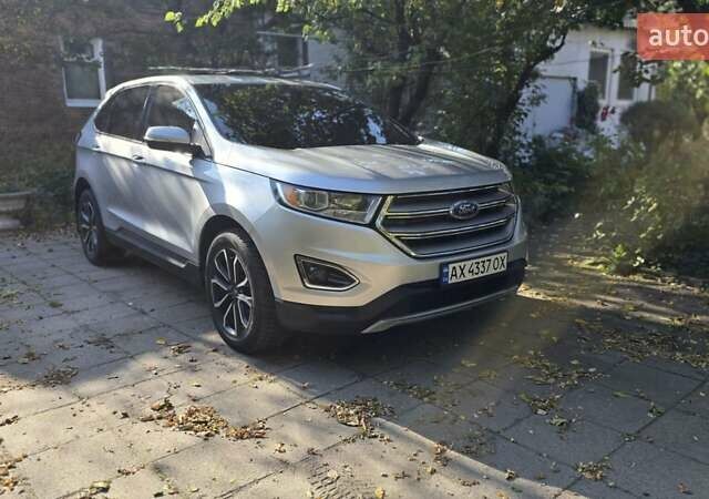 Серый Форд Эдж, объемом двигателя 3.5 л и пробегом 132 тыс. км за 12900 $, фото 8 на Automoto.ua