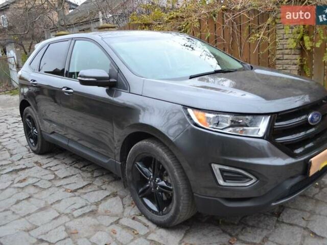 Серый Форд Эдж, объемом двигателя 2 л и пробегом 88 тыс. км за 19900 $, фото 7 на Automoto.ua