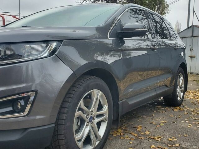 Серый Форд Эдж, объемом двигателя 2 л и пробегом 139 тыс. км за 19000 $, фото 1 на Automoto.ua