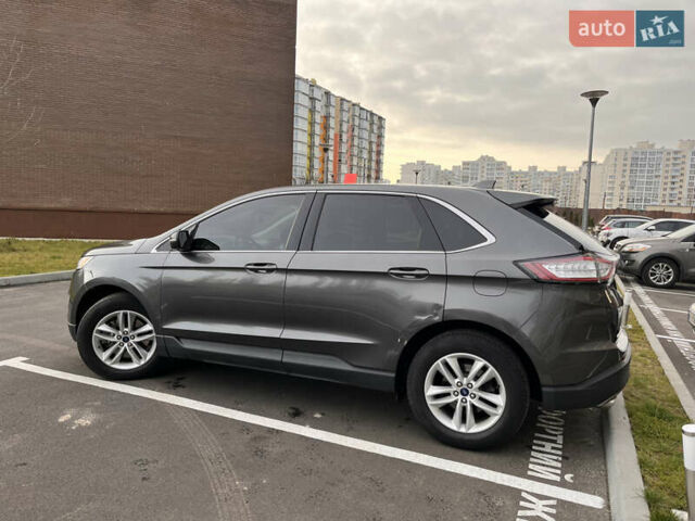 Серый Форд Эдж, объемом двигателя 2 л и пробегом 167 тыс. км за 15300 $, фото 12 на Automoto.ua