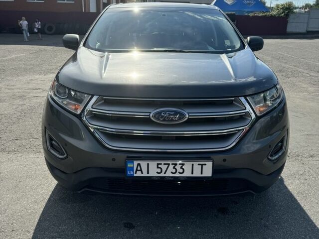 Серый Форд Эдж, объемом двигателя 2 л и пробегом 89 тыс. км за 15300 $, фото 1 на Automoto.ua