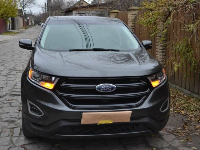 Серый Форд Эдж, объемом двигателя 2 л и пробегом 88 тыс. км за 19900 $, фото 2 на Automoto.ua