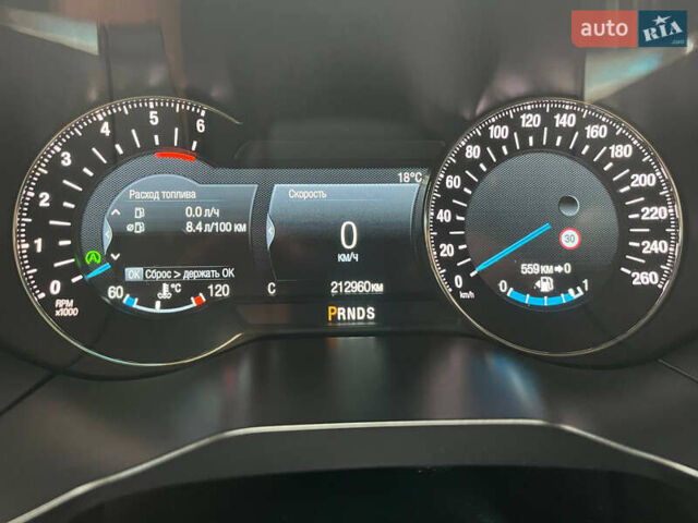 Серый Форд Эдж, объемом двигателя 2 л и пробегом 212 тыс. км за 16500 $, фото 15 на Automoto.ua