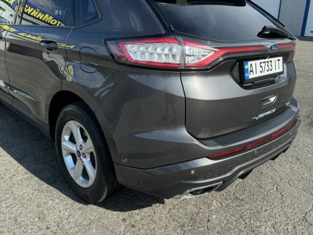 Серый Форд Эдж, объемом двигателя 2 л и пробегом 89 тыс. км за 15300 $, фото 9 на Automoto.ua