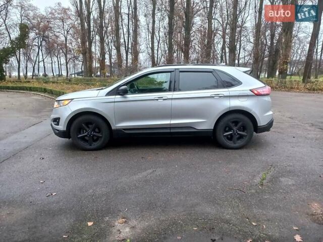 Серый Форд Эдж, объемом двигателя 2 л и пробегом 120 тыс. км за 14900 $, фото 7 на Automoto.ua