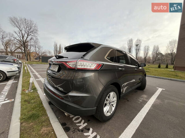 Серый Форд Эдж, объемом двигателя 2 л и пробегом 167 тыс. км за 15300 $, фото 7 на Automoto.ua