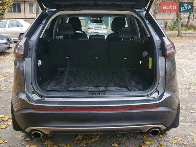 Серый Форд Эдж, объемом двигателя 2 л и пробегом 139 тыс. км за 19000 $, фото 4 на Automoto.ua