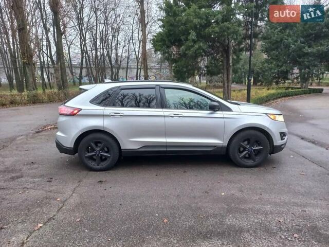 Серый Форд Эдж, объемом двигателя 2 л и пробегом 120 тыс. км за 14900 $, фото 6 на Automoto.ua