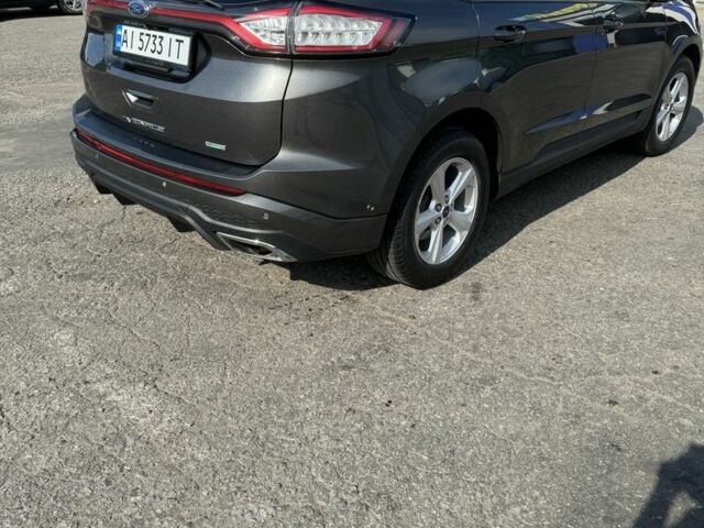 Серый Форд Эдж, объемом двигателя 2 л и пробегом 89 тыс. км за 15300 $, фото 7 на Automoto.ua