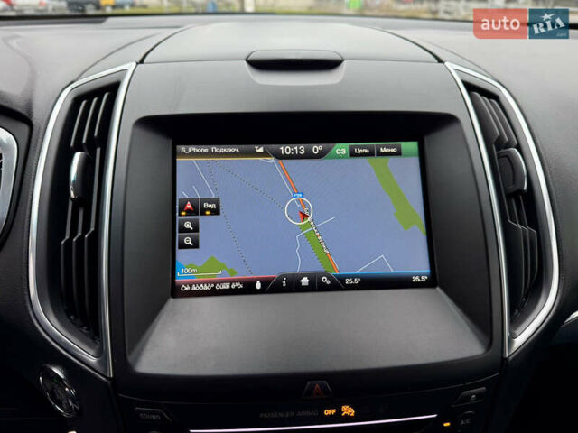 Серый Форд Эдж, объемом двигателя 2 л и пробегом 204 тыс. км за 19500 $, фото 30 на Automoto.ua