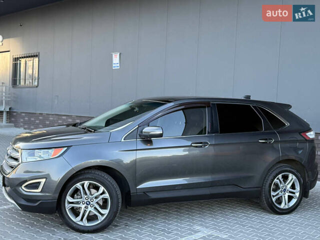 Серый Форд Эдж, объемом двигателя 2 л и пробегом 101 тыс. км за 16700 $, фото 9 на Automoto.ua