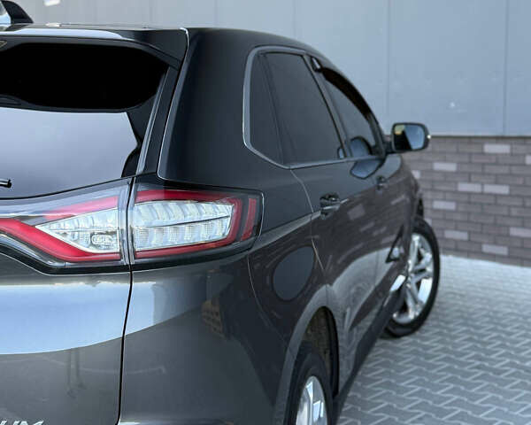 Серый Форд Эдж, объемом двигателя 2 л и пробегом 101 тыс. км за 16700 $, фото 12 на Automoto.ua