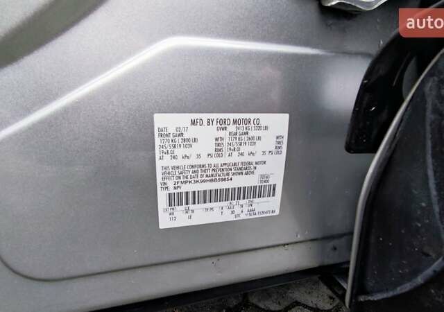 Серый Форд Эдж, объемом двигателя 2 л и пробегом 227 тыс. км за 12999 $, фото 26 на Automoto.ua
