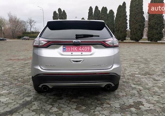 Серый Форд Эдж, объемом двигателя 2 л и пробегом 227 тыс. км за 12999 $, фото 7 на Automoto.ua